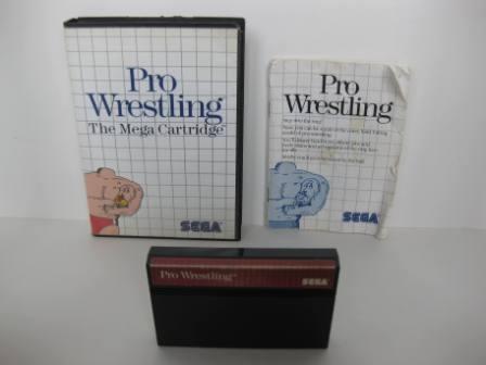 Pro Wrestling (CIB) - Sega Master System Game